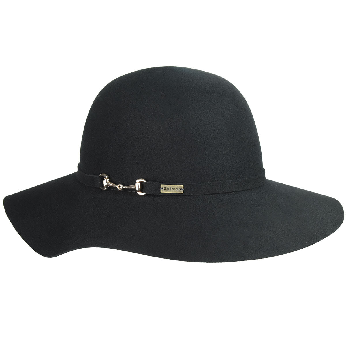 Hannah Wool Felt Wide Brim Fedora