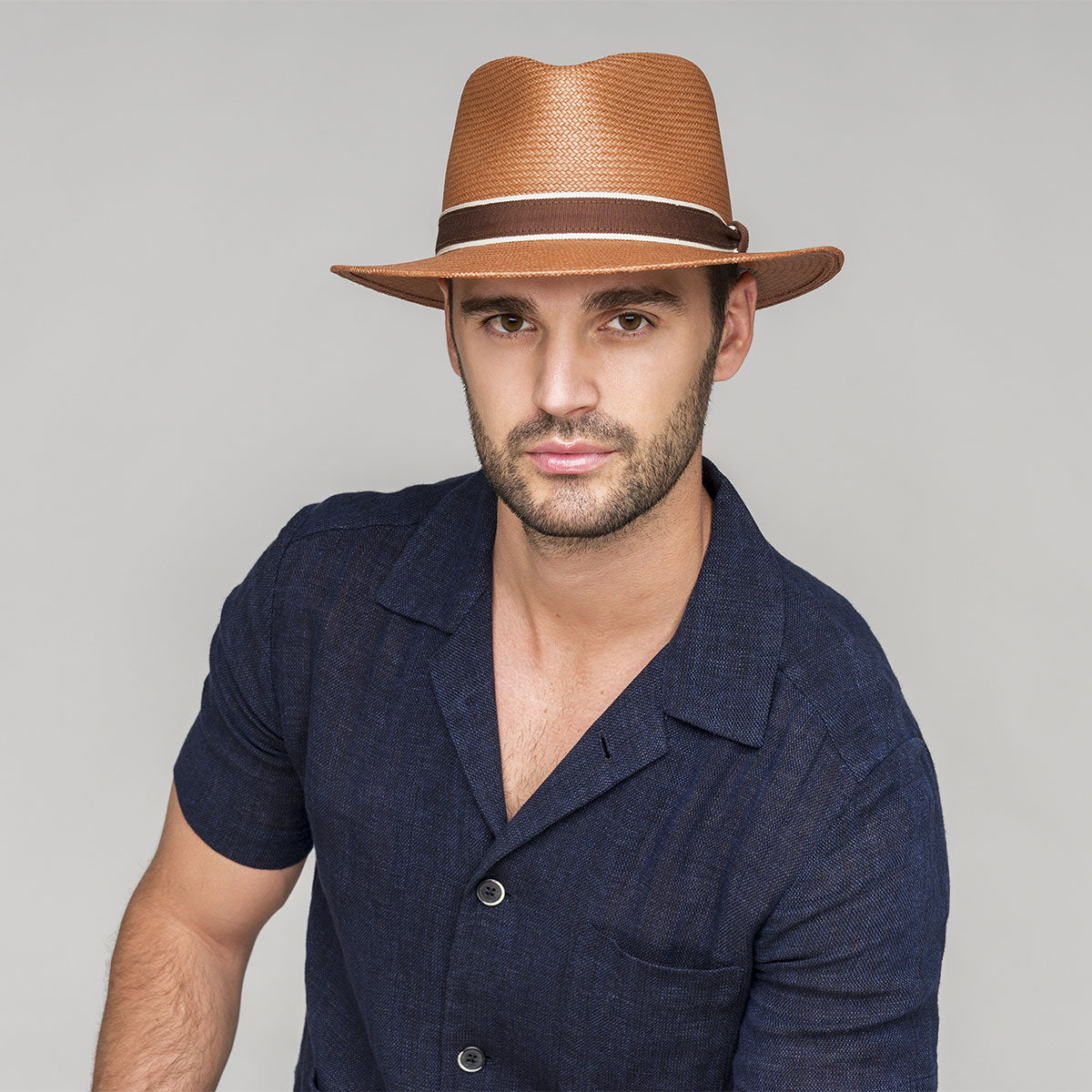 Bailey 1922 Brooks Hat – Grey Panama | Hats.com - Image 4