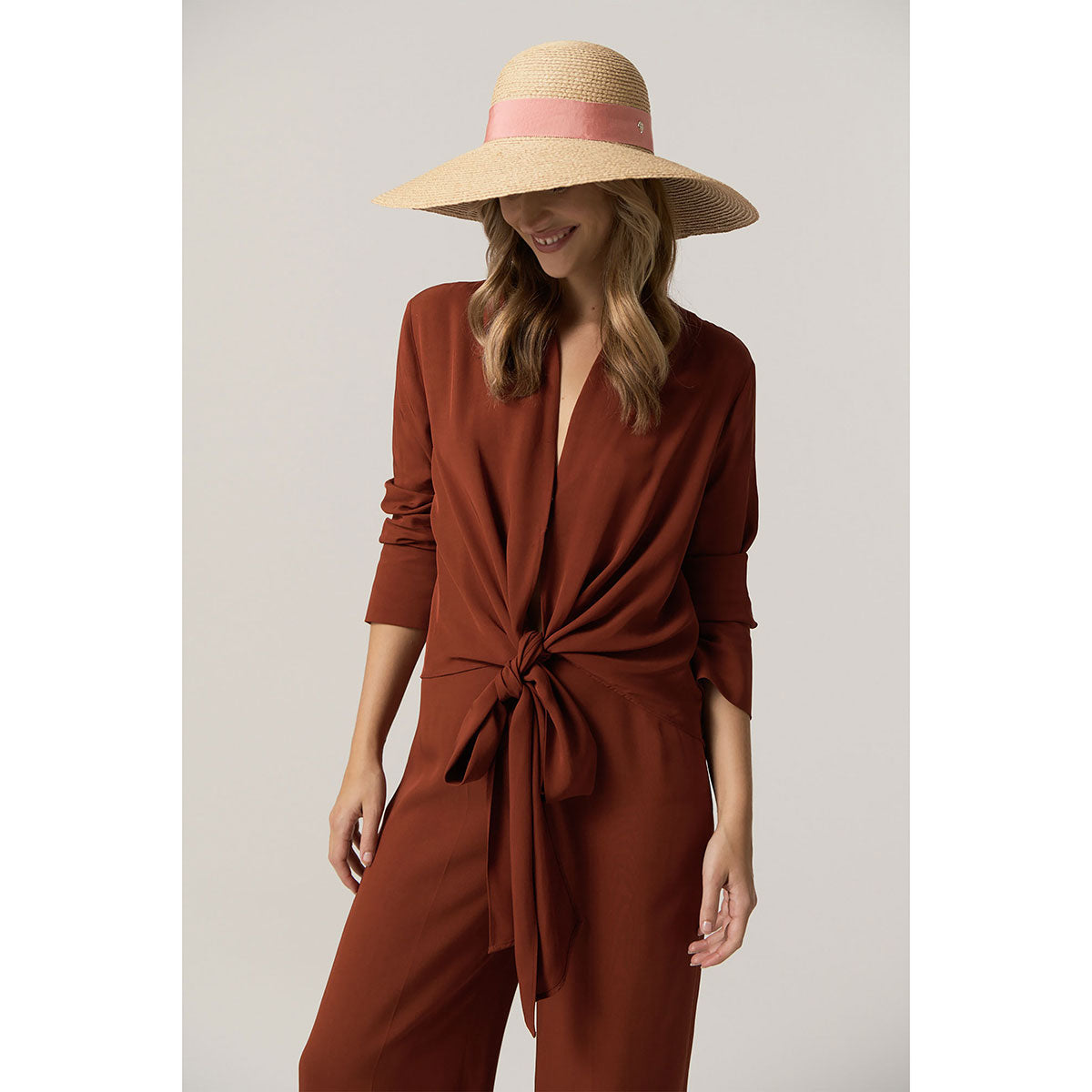 Helen Kaminski Cori Wide Brim Hat - Image 4
