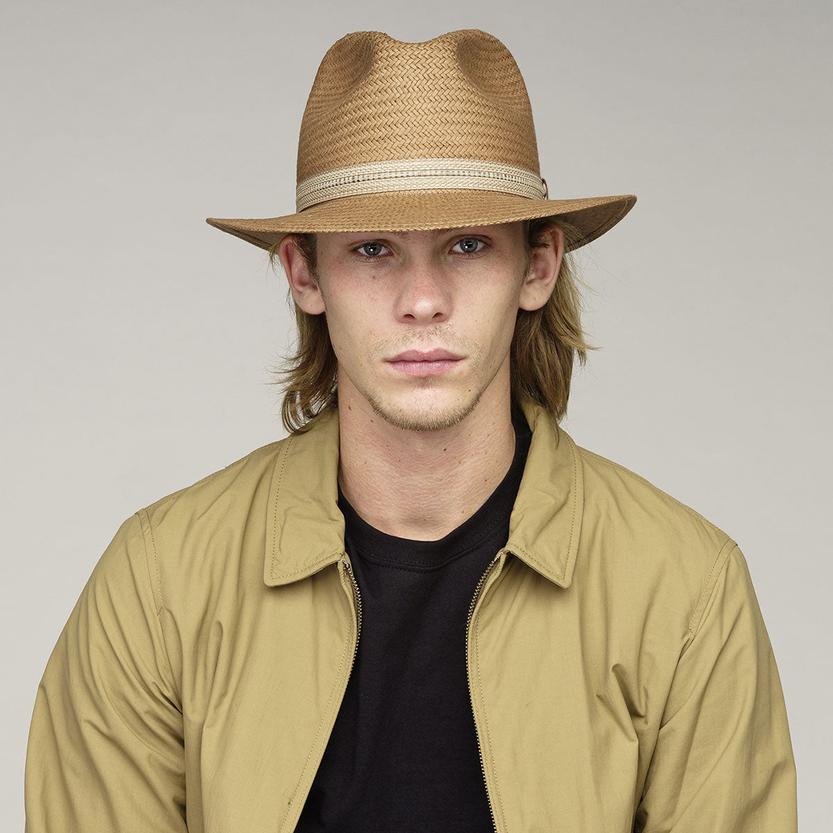 Bailey Kilgore Raindura? Straw Fedora Hat | Hats.com - Image 2