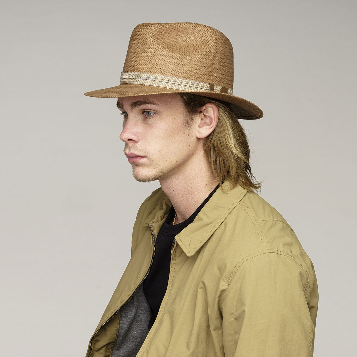 Bailey Kilgore Raindura? Straw Fedora Hat | Hats.com - Image 4