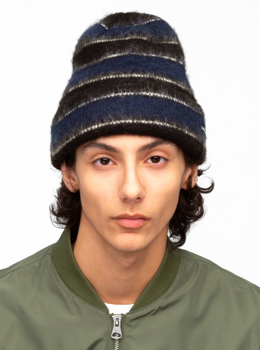 Kangol Fuzzy Stripe Beanie - Image 3