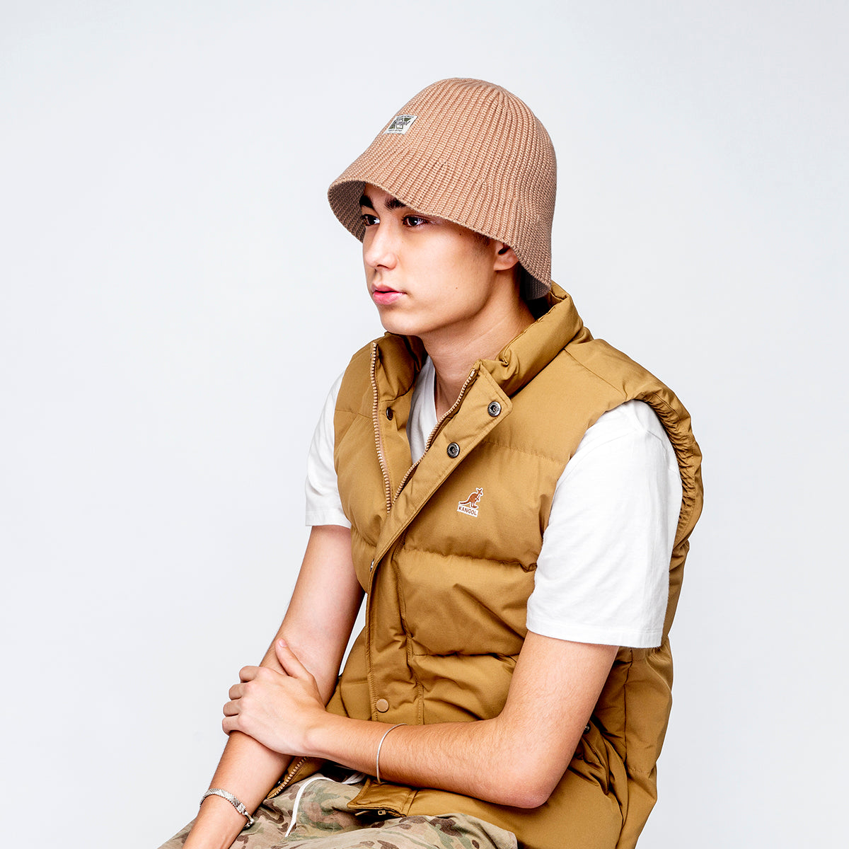 Kangol Washed Knit Bucket - Image 2