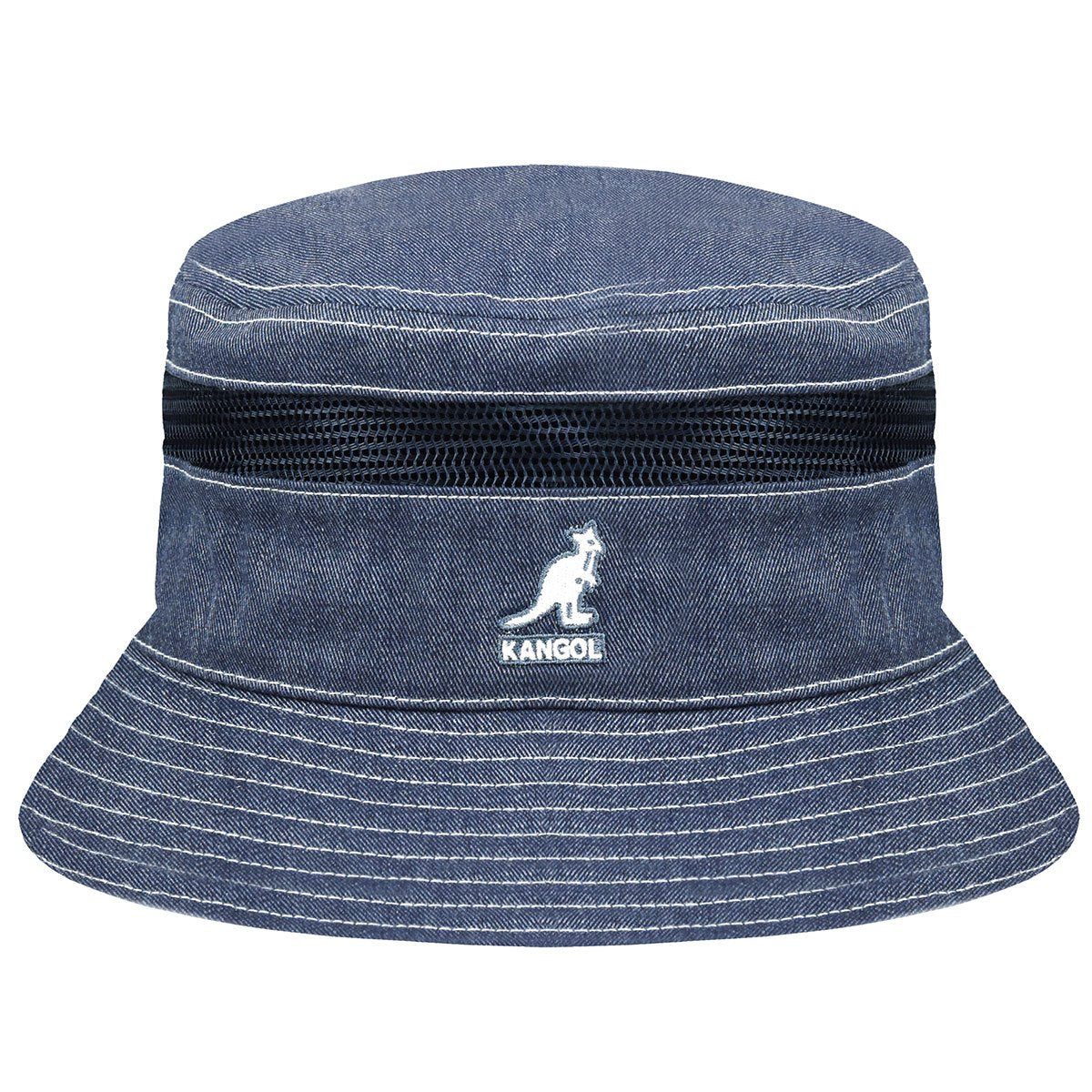 Kangol Distressed Cotton Mesh Bucket - Image 2