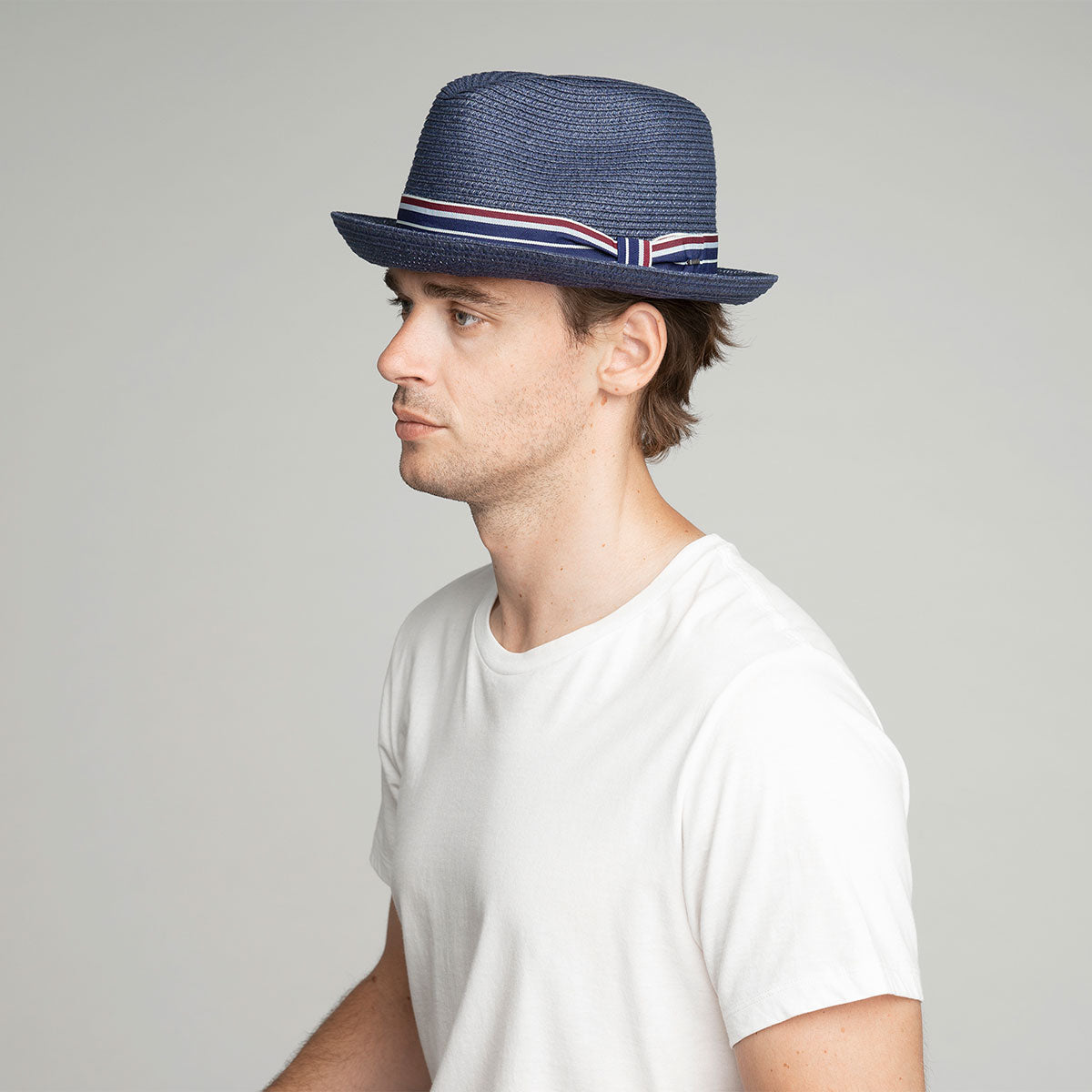 Salem Braided Fedora Hat | Braided Fedora | Buy at Hats.com - Image 2