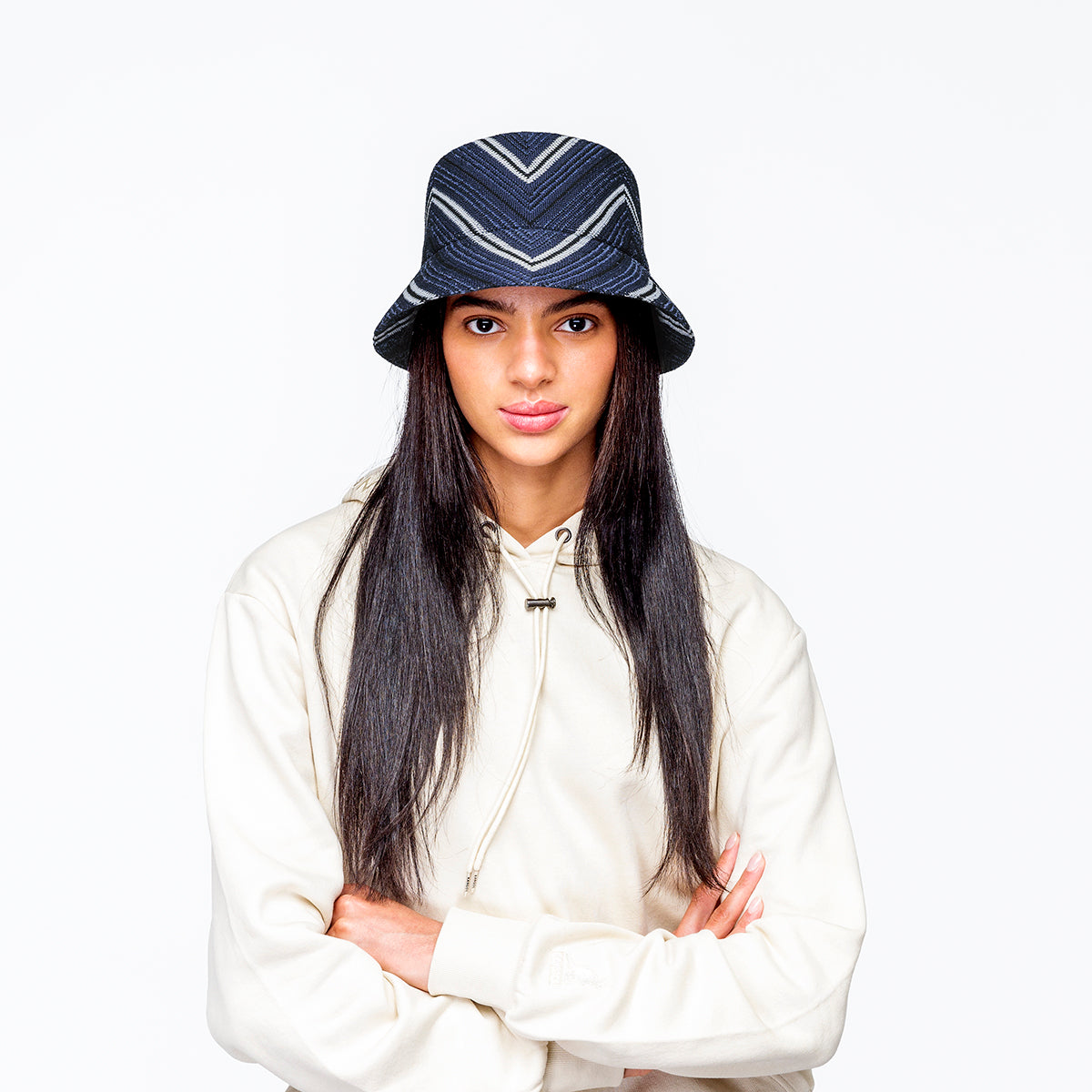 Kangol Diagonal Stripes Bucket - Image 2