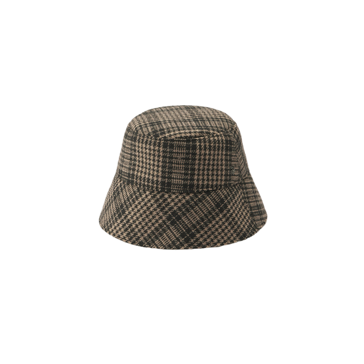Calvin Wool Blend Check Bucket