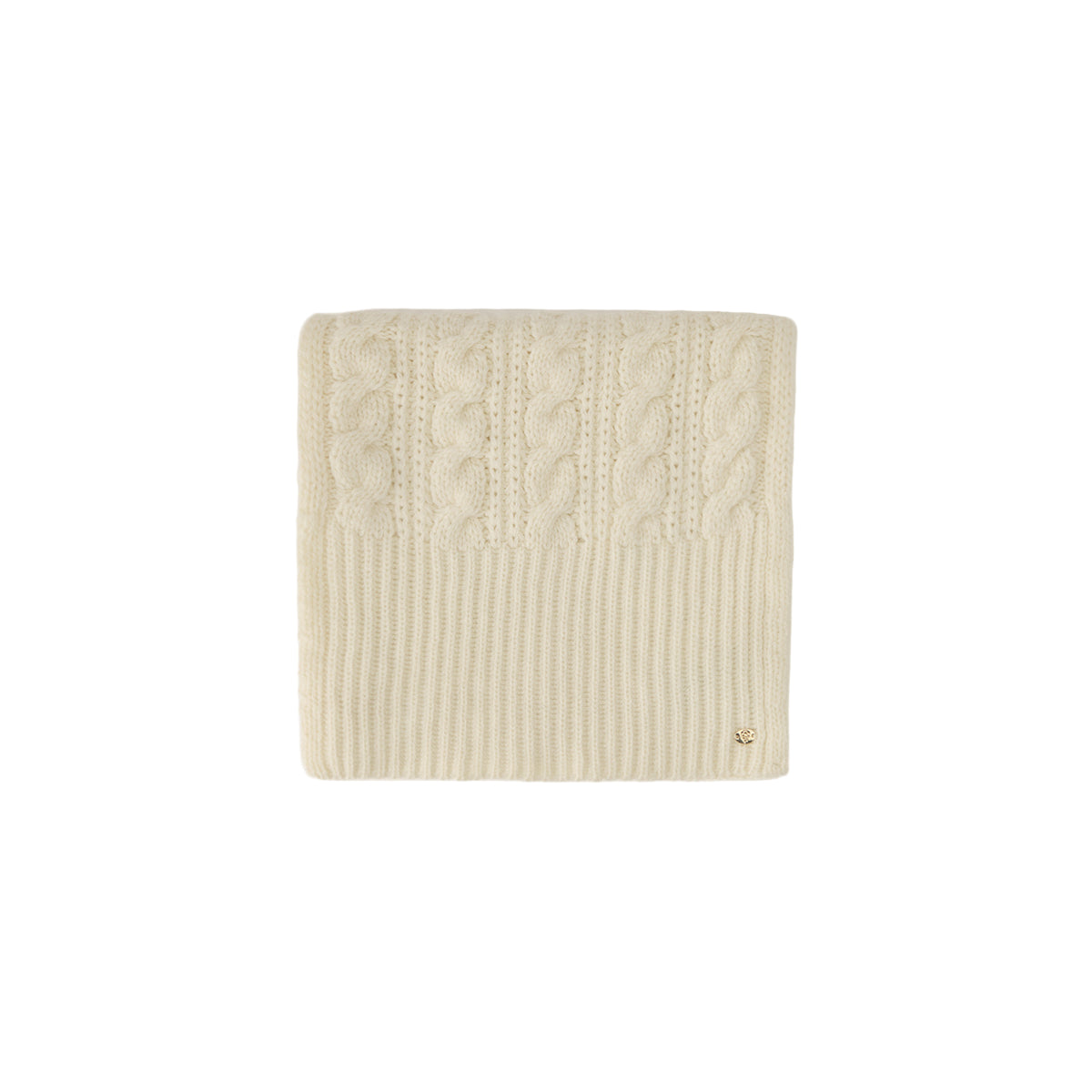 Faye Wool Cable Scarf