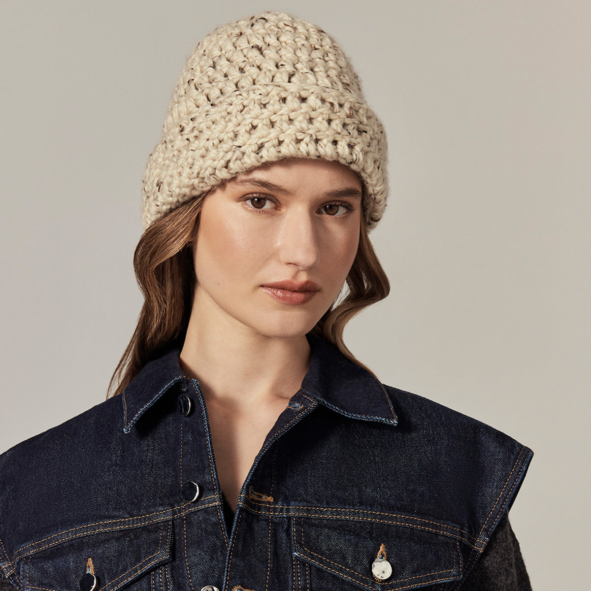 Zora Crochet Beanie - Image 2