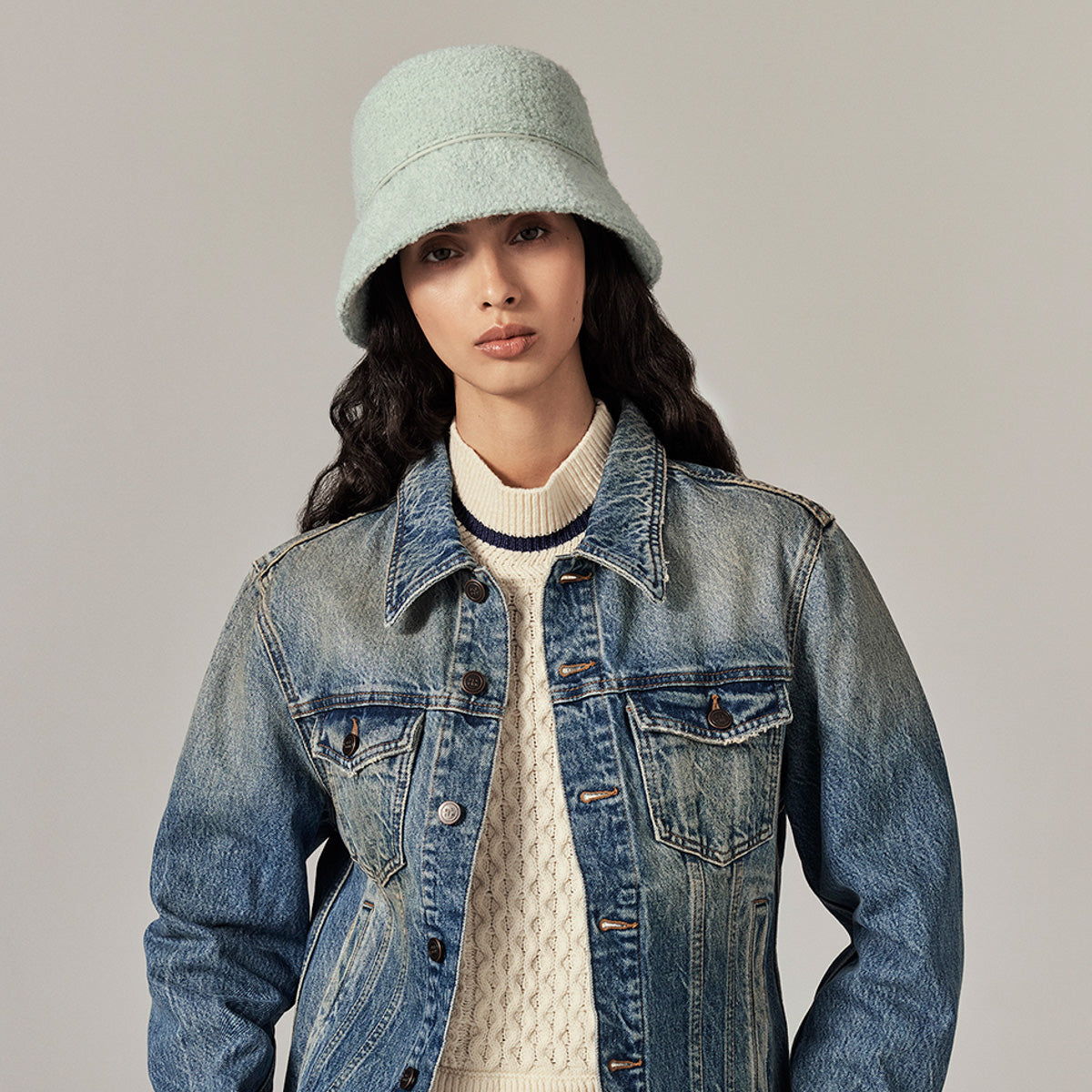 Seda Wool Blend Bucket - Image 4