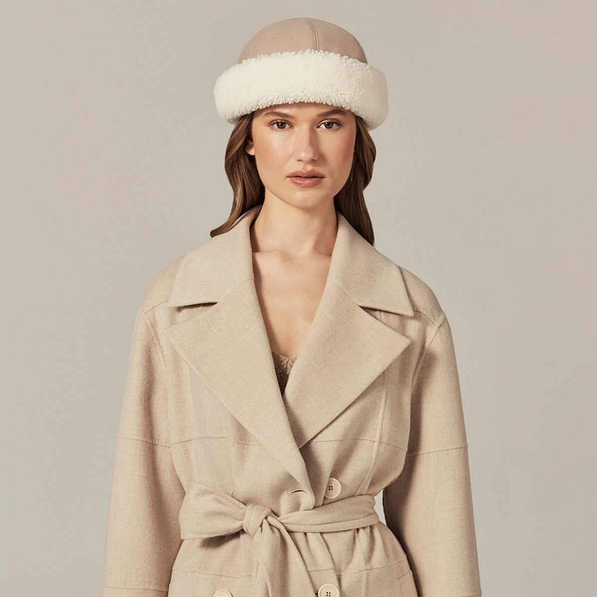 Nika Shearling Beanie - Image 4