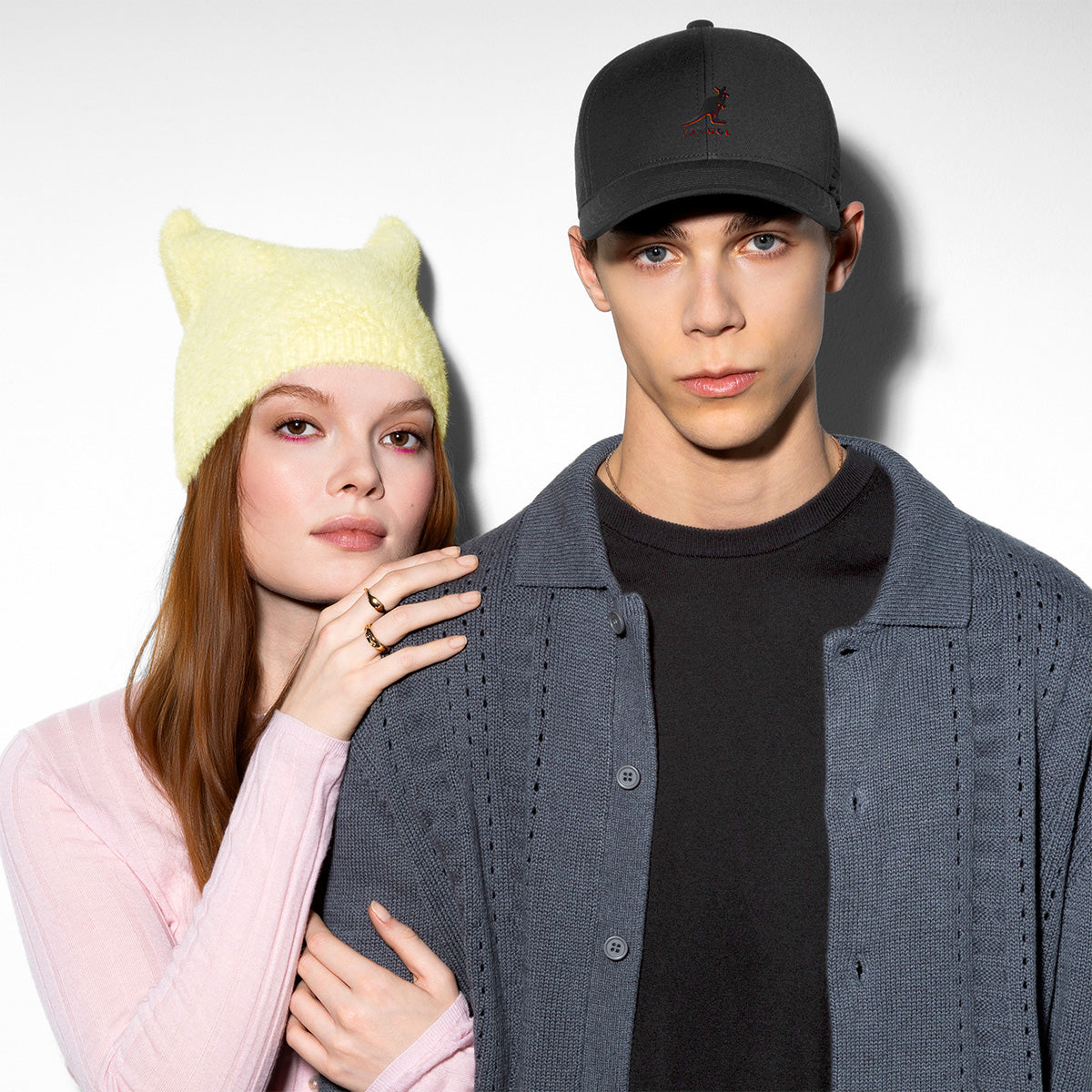 Faux Fur Pointed Beanie - Image 4