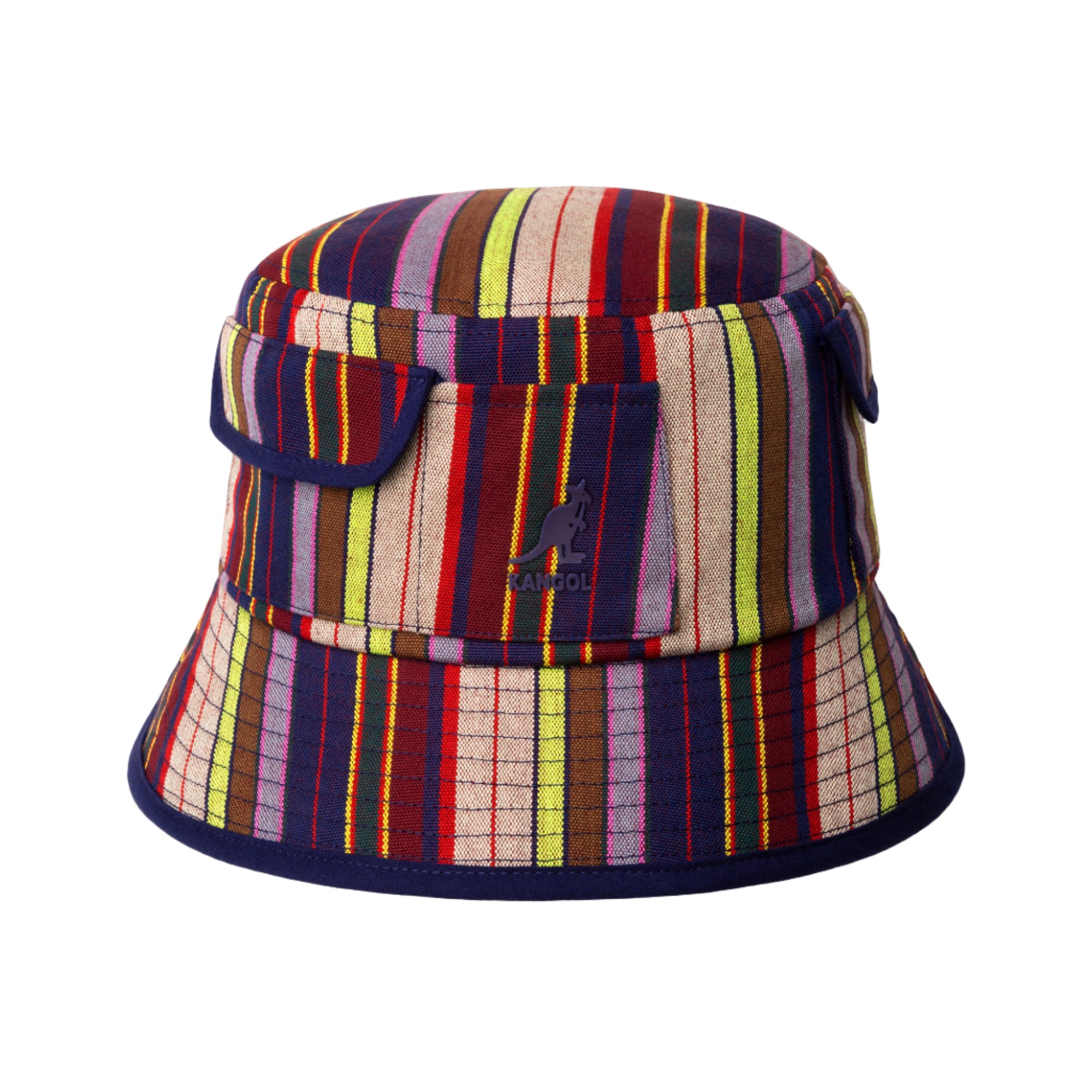 Multi Color Stripe Bucket