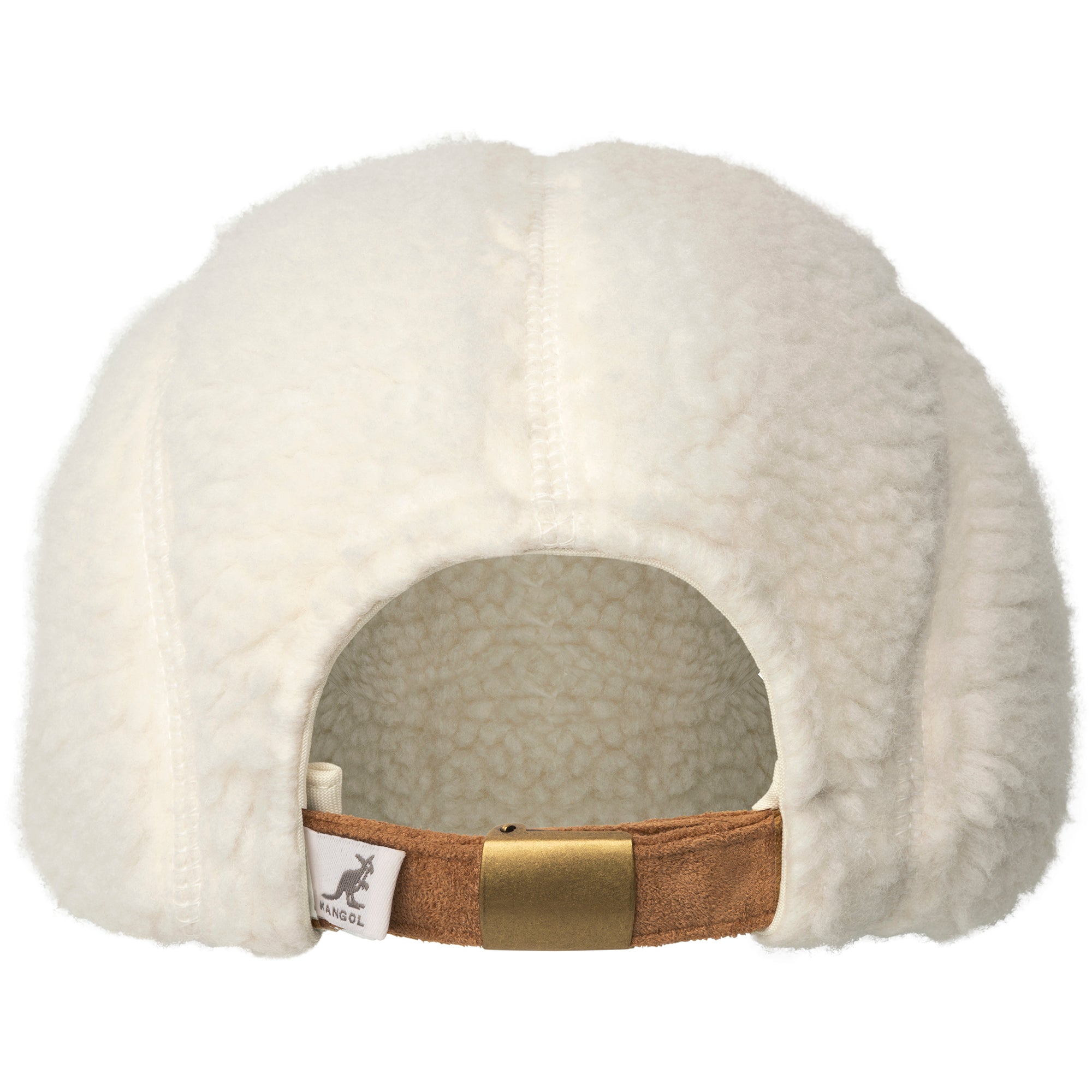 Script Faux Sherpa 5-Panel Baseball - Image 2
