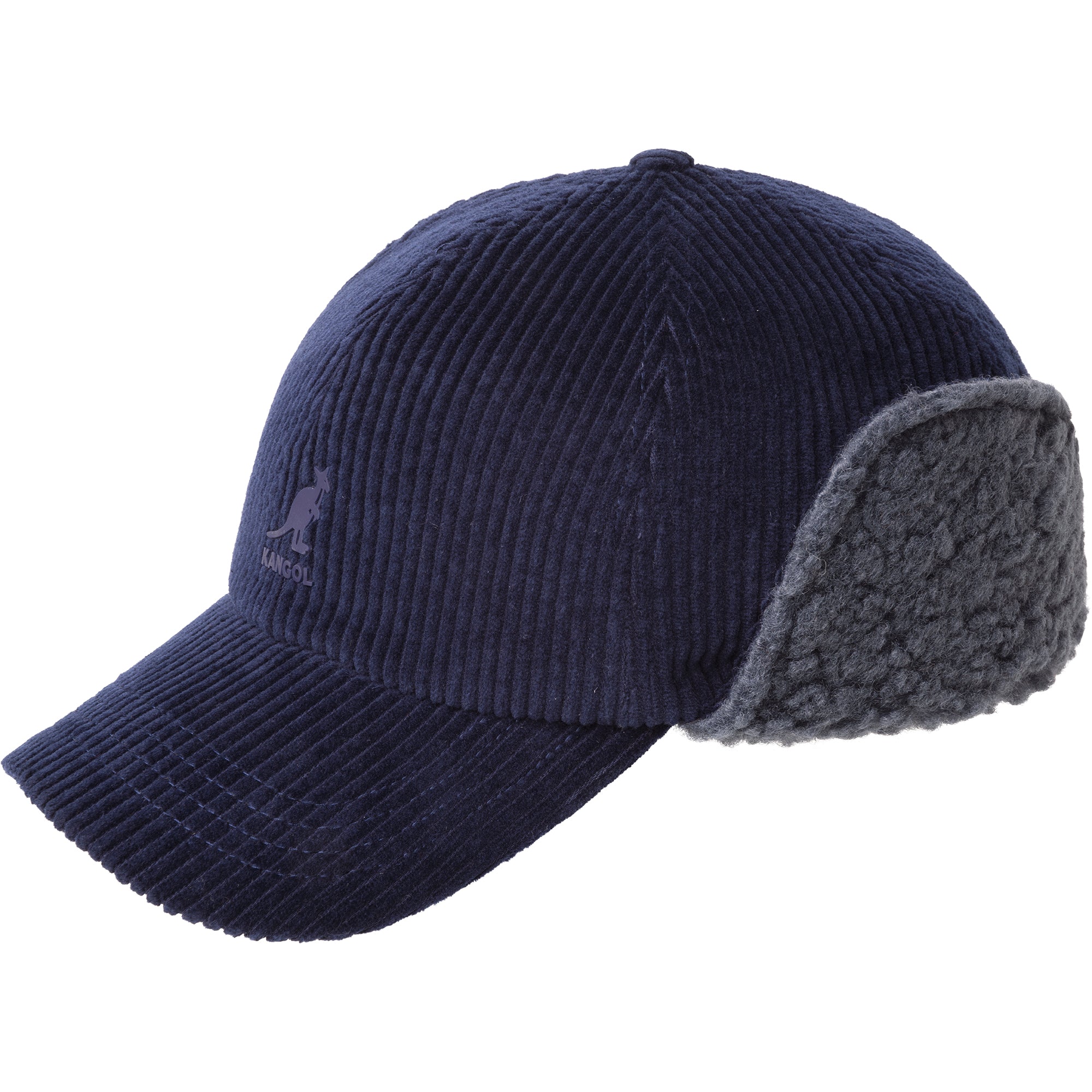 Cozy Cord Earflap Baseball