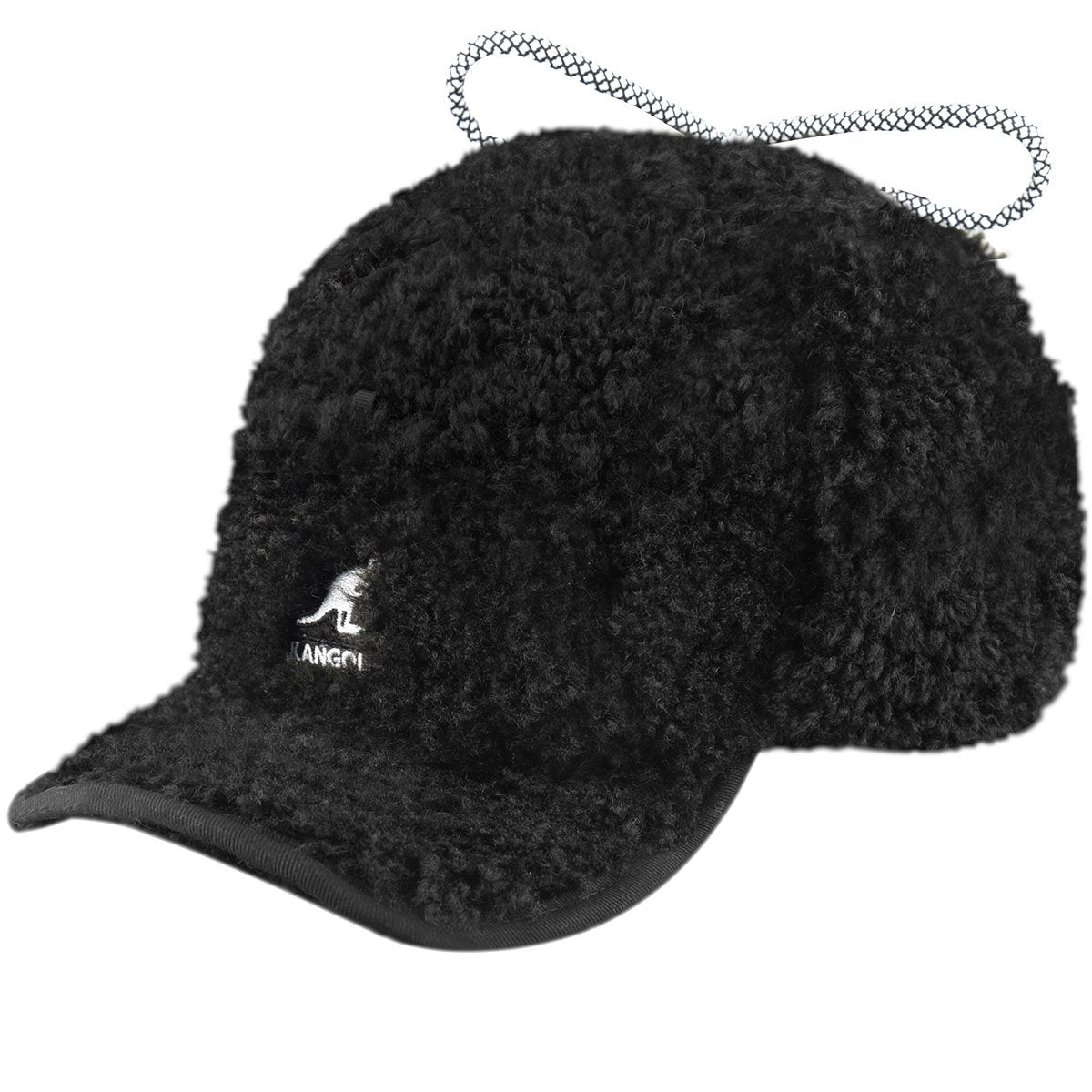 Kangol Faux Shearling Utility Flap Cap