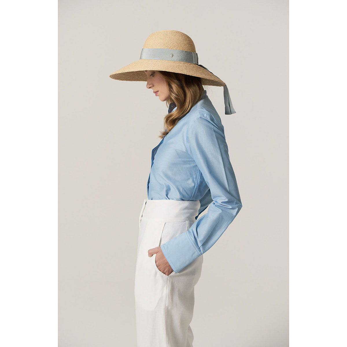 Helen Kaminski Cori Wide Brim Hat - Image 4