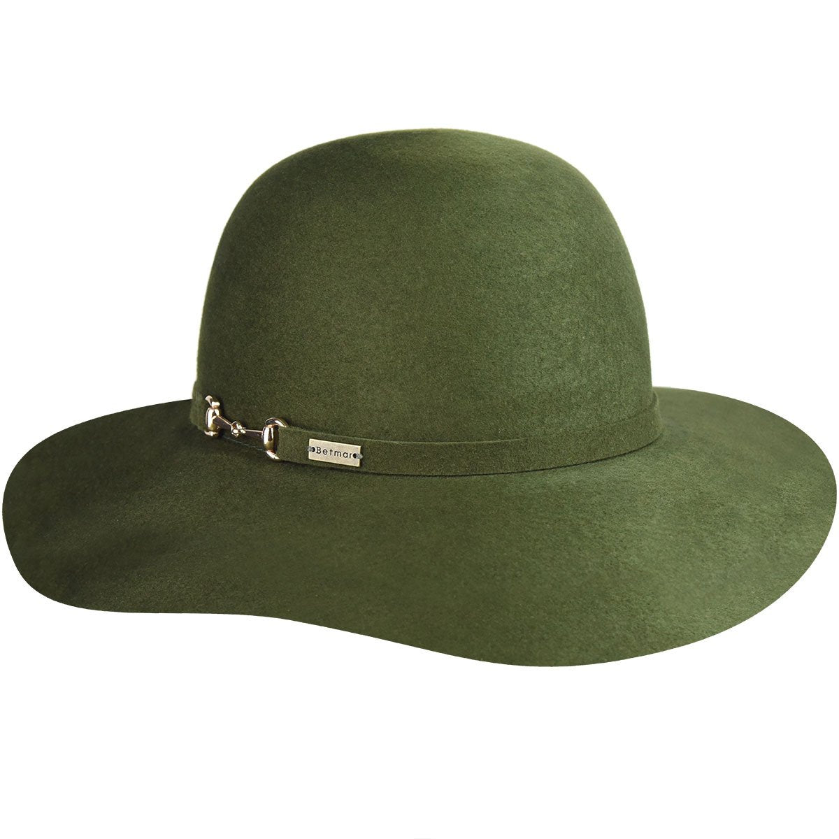 Hannah Wool Felt Wide Brim Fedora