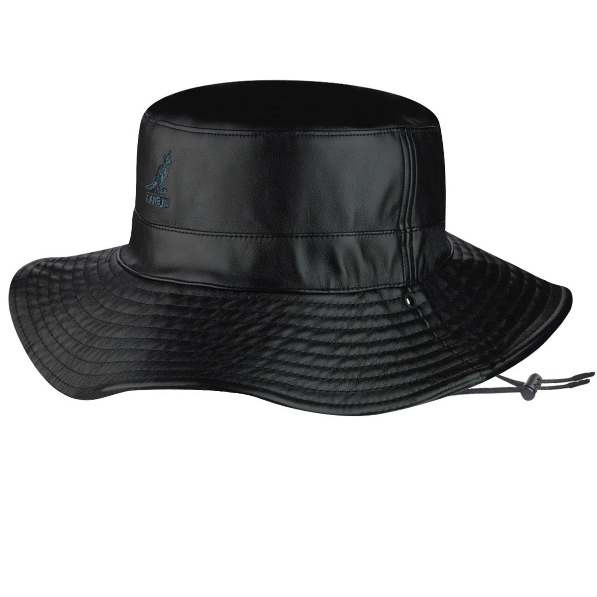 Kangol Faux Leather Reversible Bucket